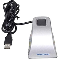 Escáner de Huellas Dactilares Individual Mantra MFS100 USB 600x600dpi, Captura Biométrica de Alta Calidad, Autenticación Multisistema