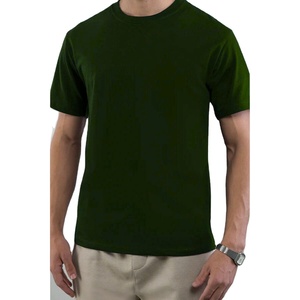 T-shirt homme en coton de qualité supérieure personnalisé, manches courtes, col rond - Product Image 4