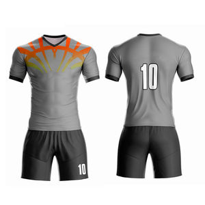 Diseño personalizado secado rápido 100% poliéster impresión por sublimación fútbol Kits completos equipo de entrenamiento ropa deportiva para hombres y mujeres - Product Image 4