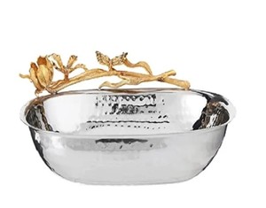 Serving Bowl Latest Arrival <b>Table</b> <b>Top</b> Fancy Handmade Wholesale Restaurant Classic Brass Plated Serving Bowl - Product Image 6
