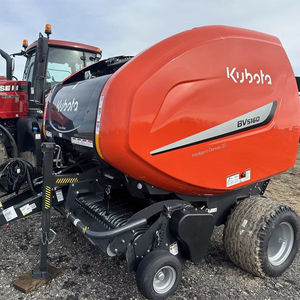 Empacadora redonda Kubota BV5160 2023 para heno con motor central y componentes de caja de cambios - Product Image 1