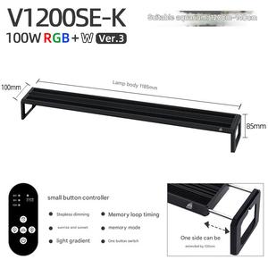 ไฟ<span class=keywords><strong>ป</strong></span>ลูกต้นไม้ในตู้<span class=keywords><strong>ป</strong></span>ลาอัจฉริยะ LED รุ่น M Series 100W ทรงสี่เหลี่ยม วัสดุโลหะ RGB+UV ควบคุมผ่านแอพ Bluetooth พร้อมฟังก์ชั่นตั้งเวลาหรี่แสง  พร้อมกล่องสำหรับตู้ปลาน้ำจืด - Product Image 6