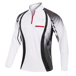 Camiseta de Pesca de Manga Larga, Talla Grande, Transpirable, de Secado Rápido, con Protección UV, Personalizada con Impresión por Sublimación, Jersey de Pesca para Hombre - Product Image 3