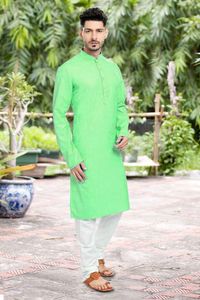 Conjunto de pijama personalizado para hombre, set de ropa de dormir de estilo étnico, kurta, indio, especial para Festival - Product Image 4