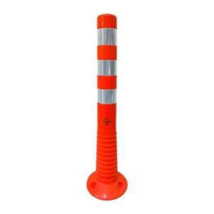 Ensemble de 10 délimiteurs flexibles de 75 x 8 cm, 100% TPU, produits d'avertissement routier - Product Image 4
