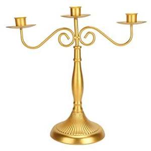 5-Arm Aluminum Metal Taper Candelabra Handmade <b>Christmas</b> Centerpiece for Wedding <b>Table</b> <b>Decoration</b> Wholesale - Product Image 5
