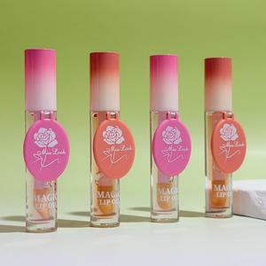 Aceite Labial Vegano Hidratante Miss Look Rose, Personalizable OEM ODM, Brillo Labial con Colgante, Venta al Por Mayor Directa de Fábrica - Product Image 3