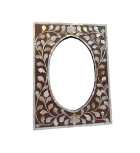 Marco DE FOTOS funerario de nácar ovalado vertical elegante accesorio conmemorativo decorativo para exhibición de tributo Maade en Vietnam - Product Image 2