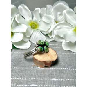 Bobby Johnson Sonoran Gold Turquoise & Sterling <b>Silver</b> Fashion <b>Cuff</b> <b>Bracelet</b> - Product Image 2