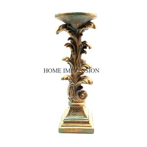 Cerf Designer Plaqué Or Métal Laiton Bougeoirs Maison Table Décoration Fantaisie Élégant Bougeoir Pour Éclaircir 6 Bras - Product Image 2