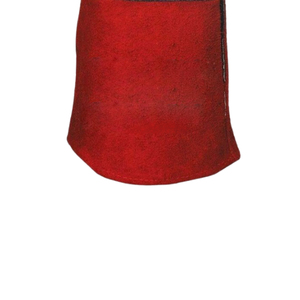 ถุงมือช่างเชื่อมหนังสีแดงคุณภาพดีที่สุดป้องกันการตัดกันลื่นกันความร้อนคุณสมบัติความปลอดภัยหนังวัวแยก - Product Image 5