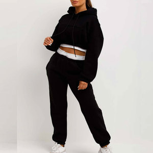 Ensemble de survêtement court pour femme, toucher doux, pour un port décontracté, survêtement athlétique court élégant pour femme - Product Image 2