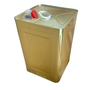 Boîtes de conserve carrées personnalisables en métal avec bouchon verseur pour peinture et emballage chimique - Product Image 2