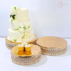 Base para Pastel de Metal Decorativa con Diseño Contemporáneo, Mejora la Presentación de Postres de Forma Hermosa - Product Image 6