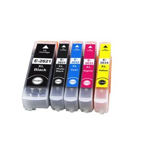 Cartuccia d'<span class=keywords><strong>inchiostro</strong></span> compatibile premium a colori Tatrix C13T26214012 26XL T2621 T2631 T2632 T2633 T2634 per Epson Premium XP-625 - Product Image 1