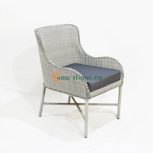 Top Rated Outdoor Strap <b>Dining</b> <b>Chair</b>-Weather-resistant Eco-Friendly Durable <b>Plastic</b> & Aluminum Minimalist Bistro Decor Seating - Product Image 5