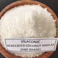 Poudre de noix de coco desséchée de haute qualité, haute teneur en matière grasse moyenne faible en matière grasse fine de qualité moyenne du Viet Nam en sac de 7kg 15kg 25kg 50kg