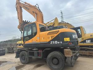Excavadora hidráulica Hyundai 210w-9 usada, 21 toneladas, excelentes condiciones, componentes del núcleo de Corea, incluido el motor de engranajes a la venta - Product Image 3