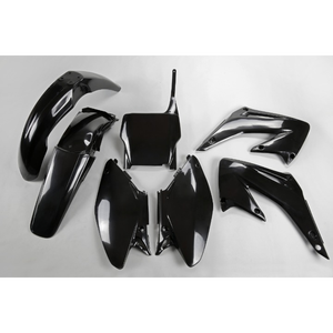 Per Honda CR 125 Kit carenatura moto in plastica nera in ABS 2005 2007 - Product Image 1