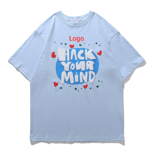 t shirt for men O-Neck for Men Lightweight Best Selling Comfortable and Breathable <b>Puff</b> Printing T Shirts by VIKY INDUSTRIES - Product Image 1