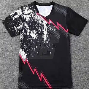 Ensemble de vêtements de tennis pour hommes, chemise et short à séchage rapide pour l'entraînement en plein air et les matchs - Product Image 4