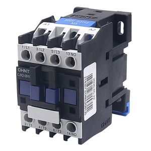 คอนแทคเตอร์ CHNT CJX2-0910 9A 220V ผลิตจากโลหะผสมเงิน แบบเฟสเดียว คุณภาพสูง - Product Image 1