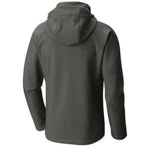 เสื้อแจ็คเก็ตผู้ชายแบบลำลองสำหรับฤดูใบไม้ร่วง ผ้า softshell ลายพราง คอตั้ง ด้านหน้าออกแบบโลโก้ได้ตามต้องการ ลายเรียบ สำหรับกิจกรรมกลางแจ้ง ขายส่ง - Product Image 5