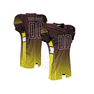 Uniforme de fútbol americano hecho a medida de alta calidad, el mejor uniforme de fútbol americano para hombres de tela - Product Image 2