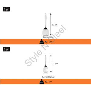Premium 5 pièces ensemble écologique en acier inoxydable cuisine ustensiles de cuisine de haute qualité classique Design élégant miroir maison cuisine - Product Image 5