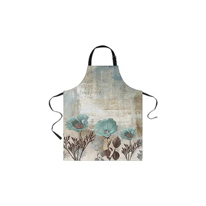 Hot Sale New Arrival Best Quality 100% Cotton Material Custom Size <b>Kitchen</b> <b>Apron</b> Set Indian Supplier - Product Image 5