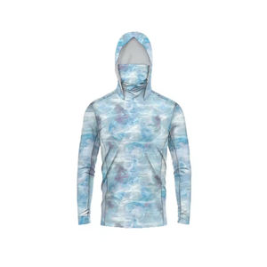 Sudadera con capucha de pesca de manga larga de secado rápido para hombre, diseño personalizado, transpirable, de talla grande, ropa para exteriores, 2024 - Product Image 1