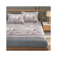 Parure de lit double en coton 100% Sea Dolphins, douce, 200 fils, toutes saisons, fabriquée en Inde