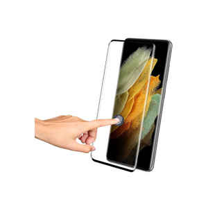 Protection d'écran en verre trempé Netzy Full Glue Privacy pour Samsung Galaxy S22 Plus SAFARI Kind Dias Glass 3D Anti-statique Anti-espion - Product Image 3