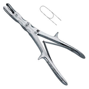 Instrumento Médico MEDIVA ESSENCE ME-WASR-2, Mini Rongeur Óseo Ruskin de Acero Inoxidable Alemán, Instrumentos Quirúrgicos de Doble Acción - Product Image 2