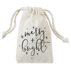 Élégant sac à cordon en coton 100% original avec logo style pliant meilleur prix sacs-cadeaux pour les fonctions de mariage - Product Image 5