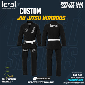 ชุดกิโมโน Jitsu Jitsu Jitsu ชุดศิลปะการต่อสู้ดีไซน์ใหม่โลโก้ตามสั่ง - Product Image 6