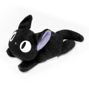 Jiji the Cat Plush <b>Toy</b> Kiki's Delivery Service Super <b>Soft</b> Polyester PP Cotton Filling Weighted for Anniversary ODM Customizable - Product Image 1