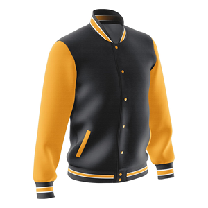 Men's Vintage Style Canvas <b>Baseball</b> <b>Bomber</b> <b>Jacket</b> Street Wear Waterproof Eco-Friendly Casual Regular Fit Solid Fleece Winter - Product Image 5