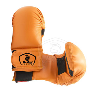 Guantes de Karate Profesionales Fabricados con Logotipo y Talla, Duraderos, Transpirables, para Deportes al Aire Libre y Artes Marciales de Boxeo - Product Image 4