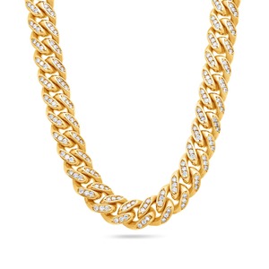 Radiant 14K Gold Lab Grown Diamond Collier E Color Brilliant Cut VVS2 Clarity Anniversaire Femme Mariage Élégant Fine Jewelry - Product Image 5