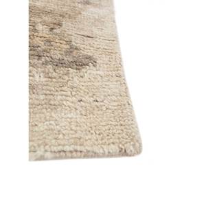 Alfombra de Lana Anudada a Mano Entropy Beige y Marrón, Diseño Abstracto Estilo Boho para Hogar y Pasillo, Modelo Rectangular-REB-1495 - Product Image 4