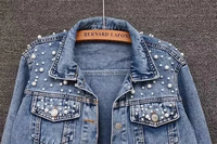 Nouvelles vestes en jean personnalisées pour femmes, col en fourrure véritable, manteau décontracté, style vintage, respirant, coupe régulière