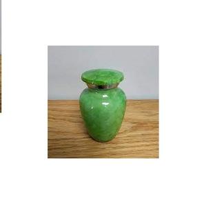 Urnas de cremación de metal hechas a mano de estilo nórdico para cenizas humanas, fabricante al por mayor, urnas de metal decorativas personalizadas - Product Image 4