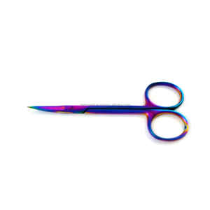 Ciseaux Iris Ciseaux chirurgicaux dentelés à pointe incurvée et droite Certifié CE Marque privée OEM Acier inoxydable par debonairii - Product Image 3