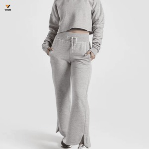 2025 New Design Luxury White Flared Sweat-Wicking Yoga <b>Leggings</b> <b>Women's</b> Plus Size Running Fitness Pant Elastic Waist Closure - Product Image 1