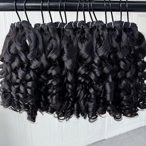 Paquetes de Cabello Humano Natural Rizado y Voluminoso de Camboya, Color Natural, Calidad Duradera, Venta al Por Mayor - Product Image 2