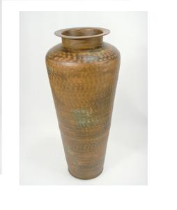 Vase Tronc de Palmier en Fer - Product Image 1