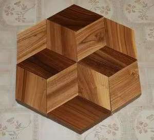 Posavasos para Beber Hecho de Madera de Olivo Decorado con Resina Sea Wave Bar Posavasos para Bebidas - Product Image 2