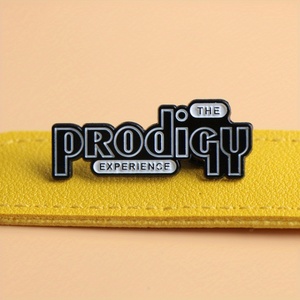 Pin de Esmalte The Prodigy Experience, Insignia de Aleación de Zinc Estilo Punk Gótico para Mochila - Product Image 1
