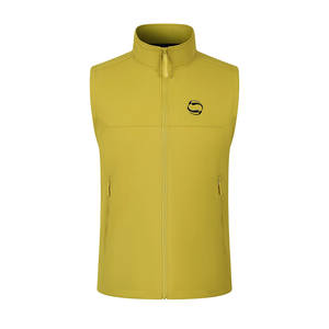 Veste légère sans manches imperméable et respirante à fermeture éclair pour hommes, vêtements d'extérieur décontractés pour la course à pied et la randonnée pour l'automne - Product Image 1